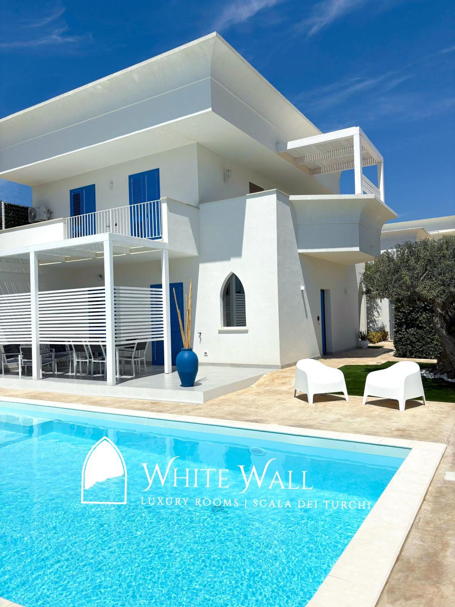 ריאלמונטה White Wall Luxury Rooms Scala Dei Turchi מראה חיצוני תמונה